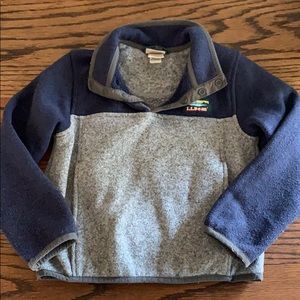 Size 4 LLBean jacket with front pocket.